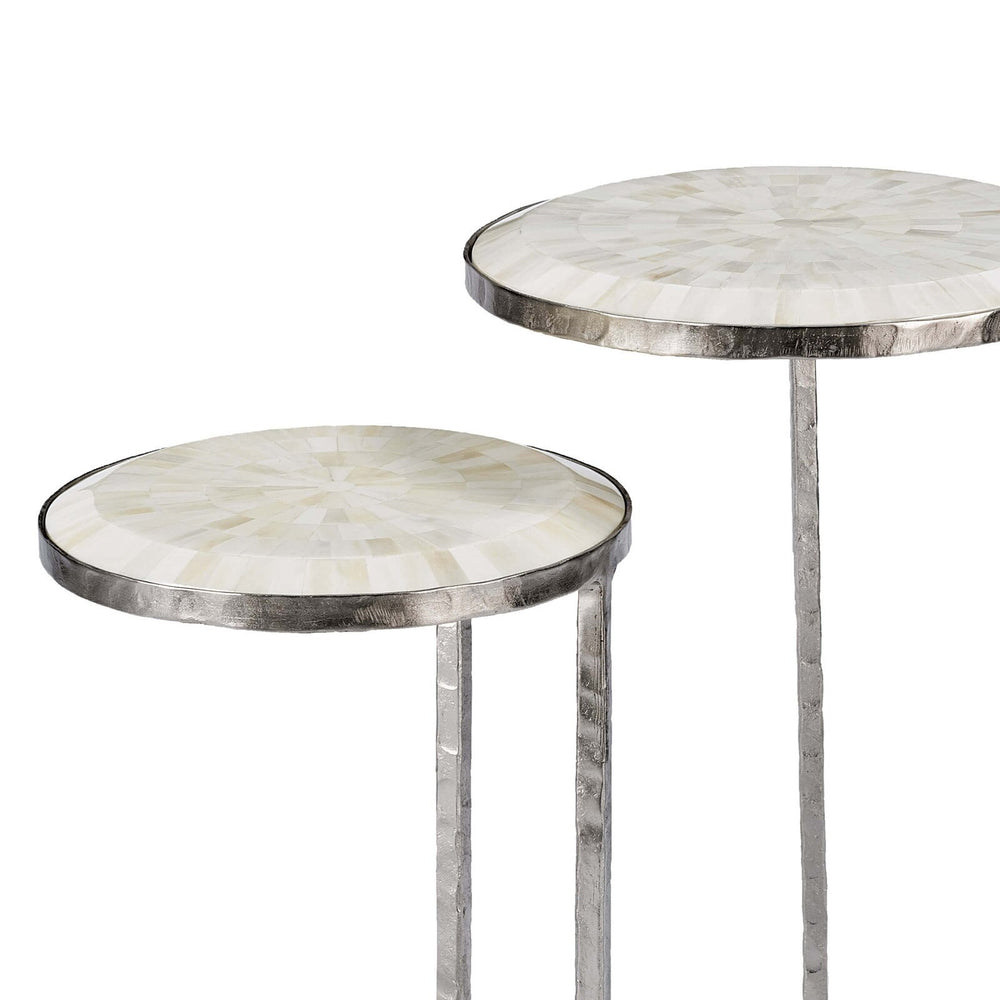 Bone Veneer Nesting Tables.
