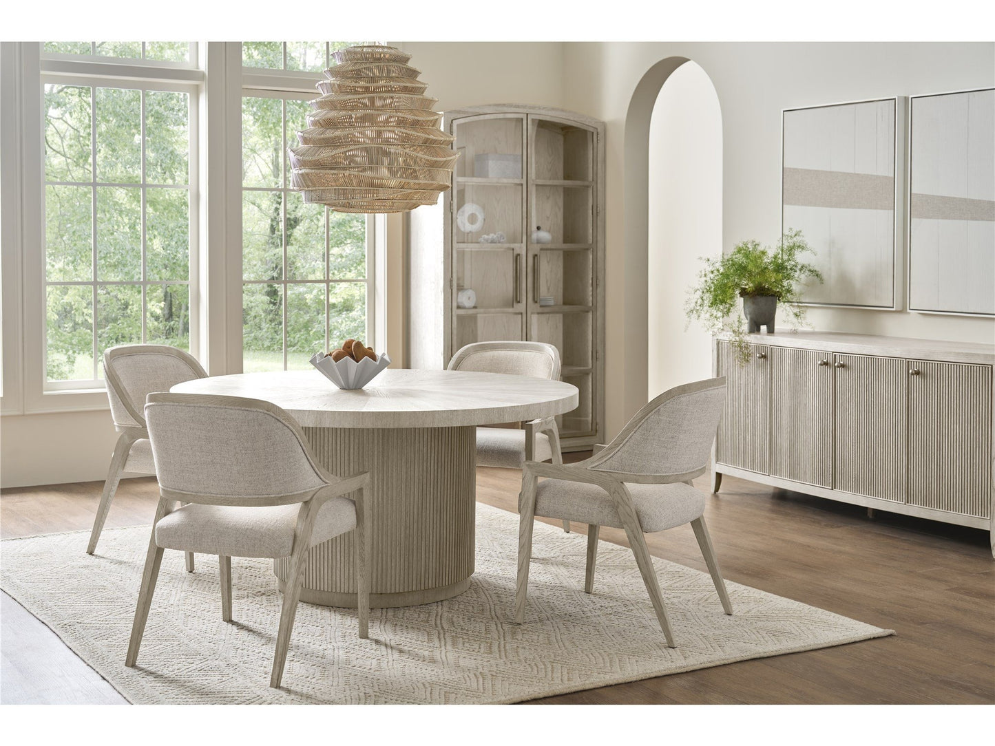 Avaline Arm Chair - White Oak