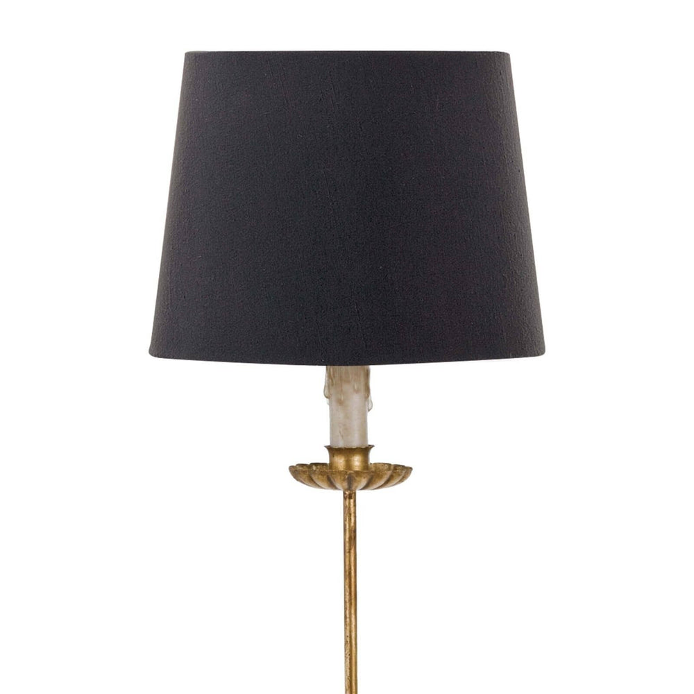
                      
                        Clove Stem Buffet Table Lamp With Black Shade.
                      
                    