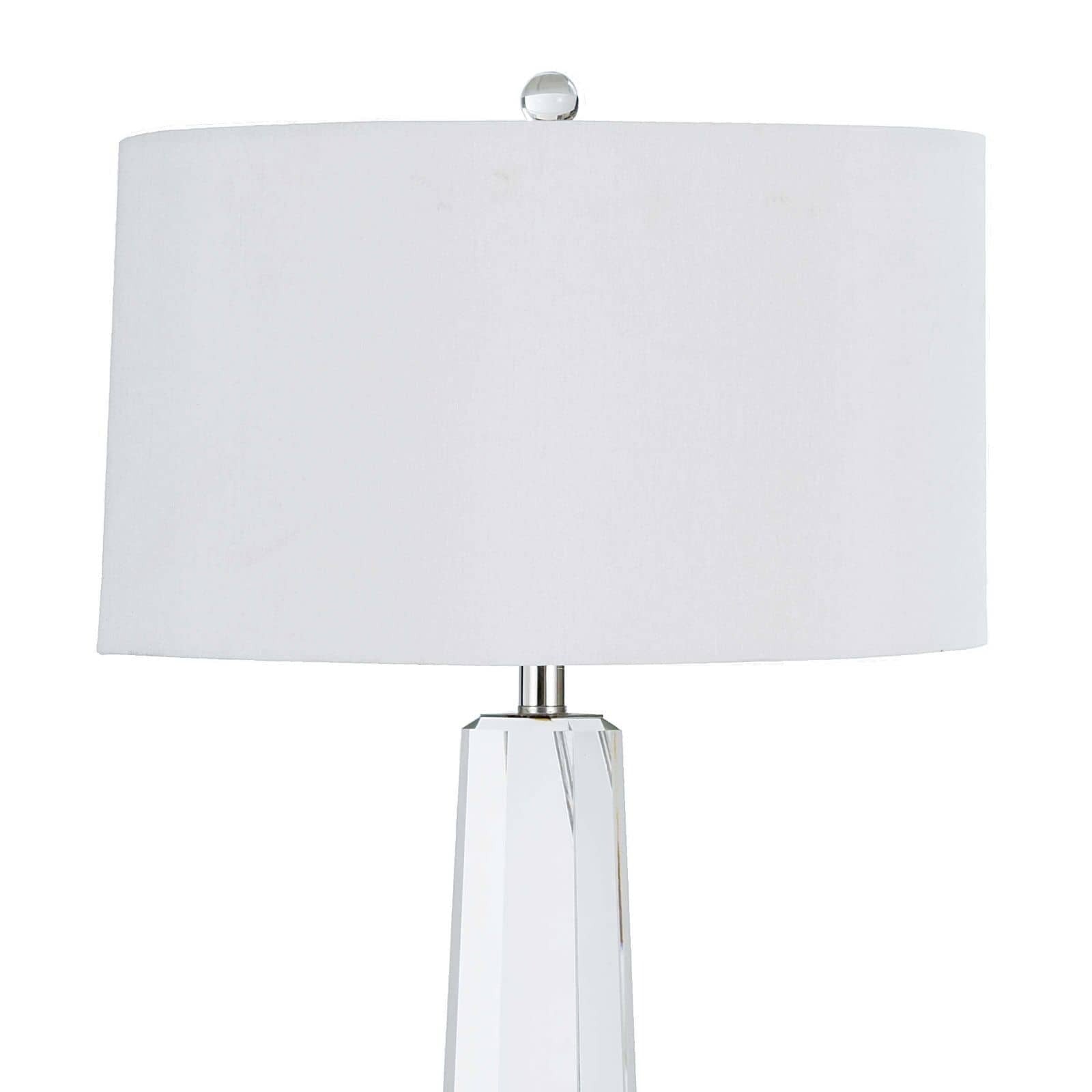 Tapered Hex Crystal Table Lamp - Thumbnail 5
