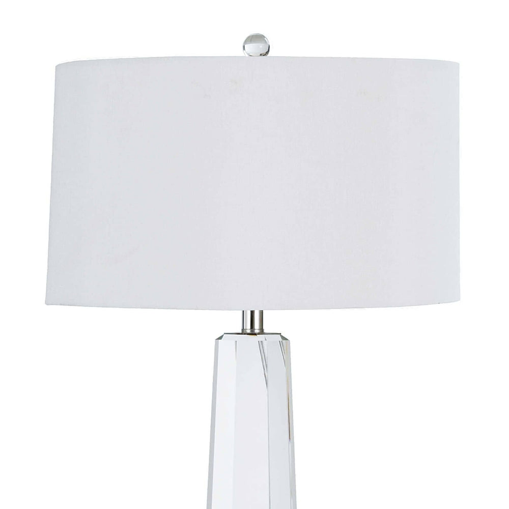 
                      
                        Tapered Hex Crystal Table Lamp
                      
                    