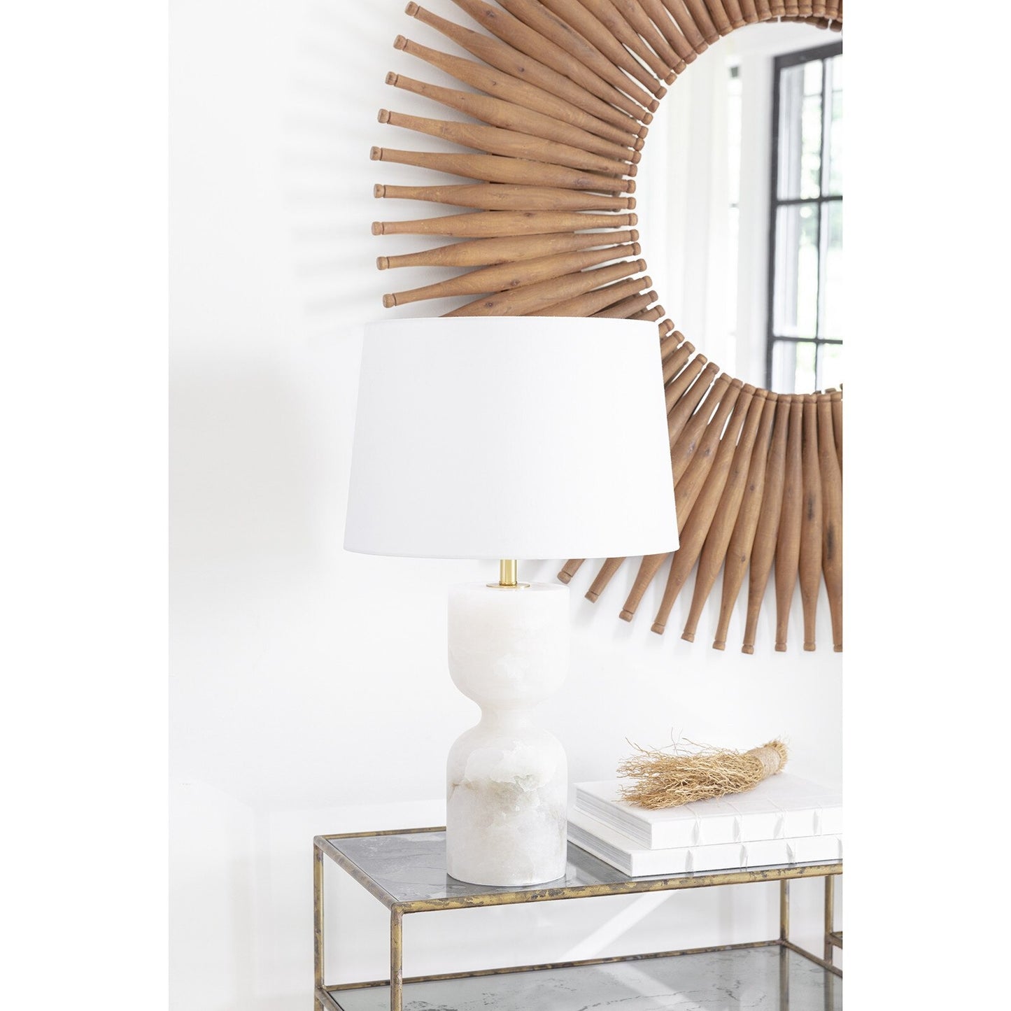 Joan Alabaster Table Lamp Large