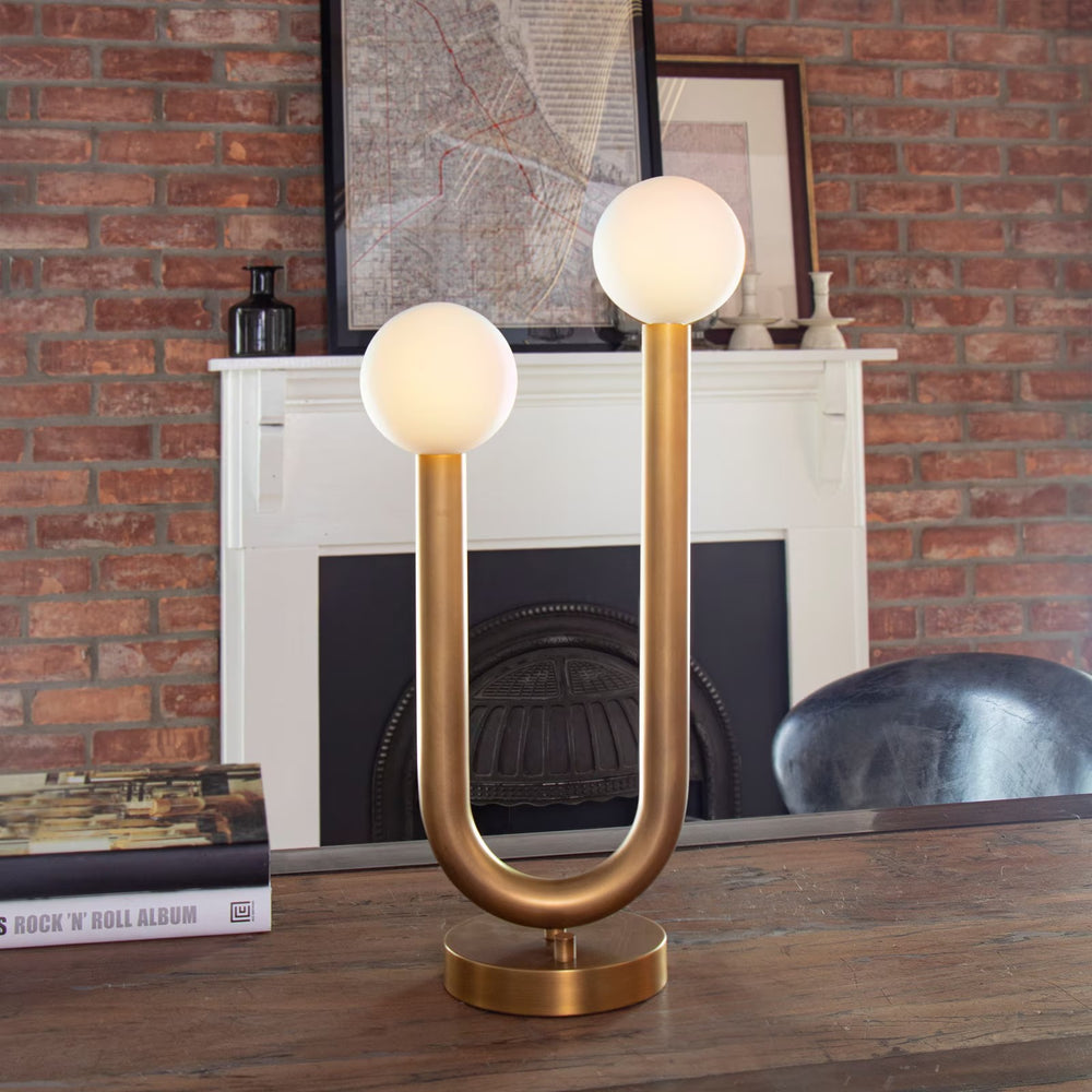 
                      
                        Happy Table Lamp (Natural Brass)
                      
                    