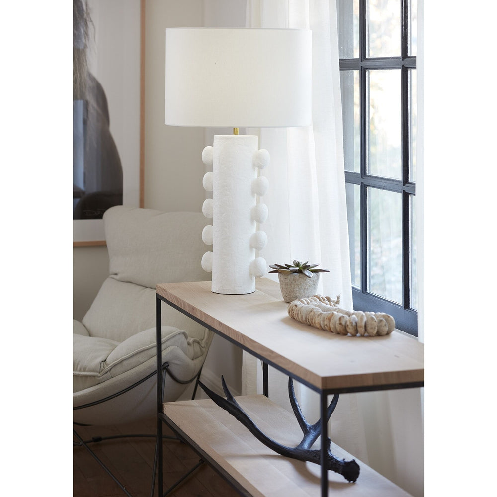 
                      
                        Sanya Metal Table Lamp (White)
                      
                    