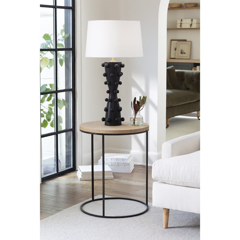 
                      
                        Pom Pom Ceramic Table Lamp (White)
                      
                    