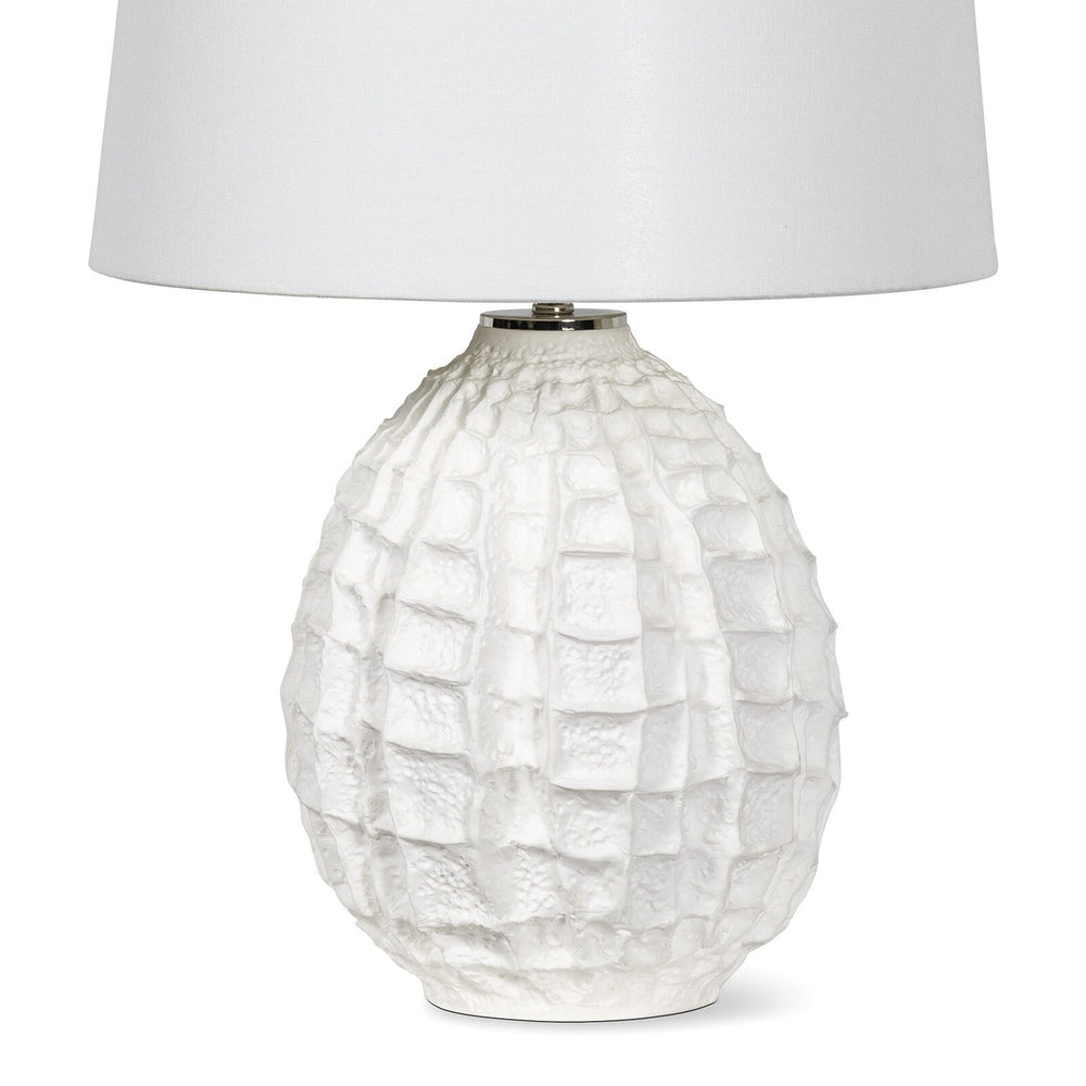 
                      
                        Caspian Ceramic Table Lamp (White) Small.
                      
                    