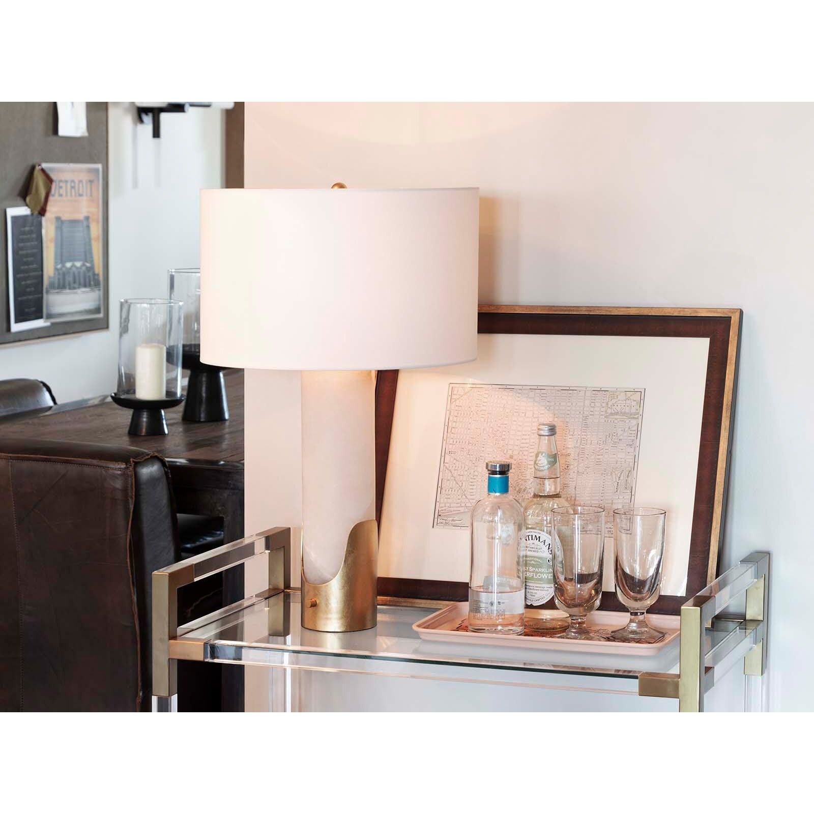 Sacha Alabaster Table Lamp - Thumbnail 5