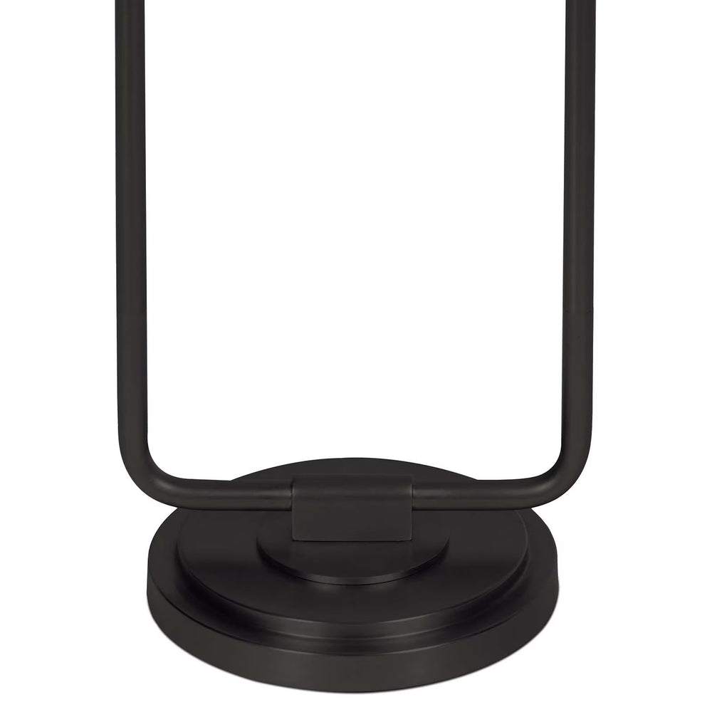 
                      
                        Polly Double Arm Table Lamp (Blackened Brass with Rattan Shade)
                      
                    