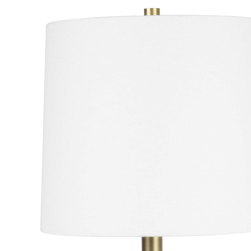 Logan Buffet Lamp (Natural Brass)