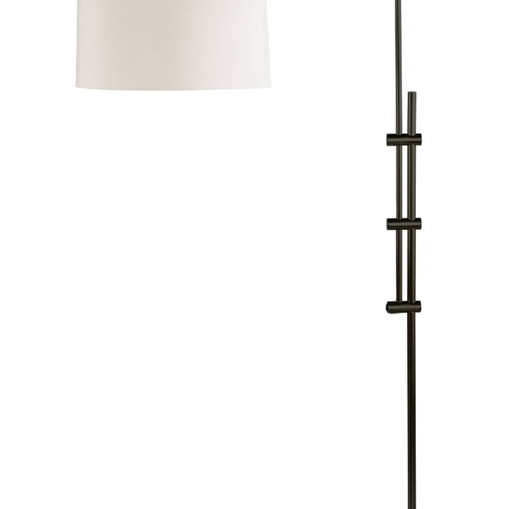 
                      
                        Arc Floor Lamp with Fabric Shade (Oil Rubbed Bronze).
                      
                    