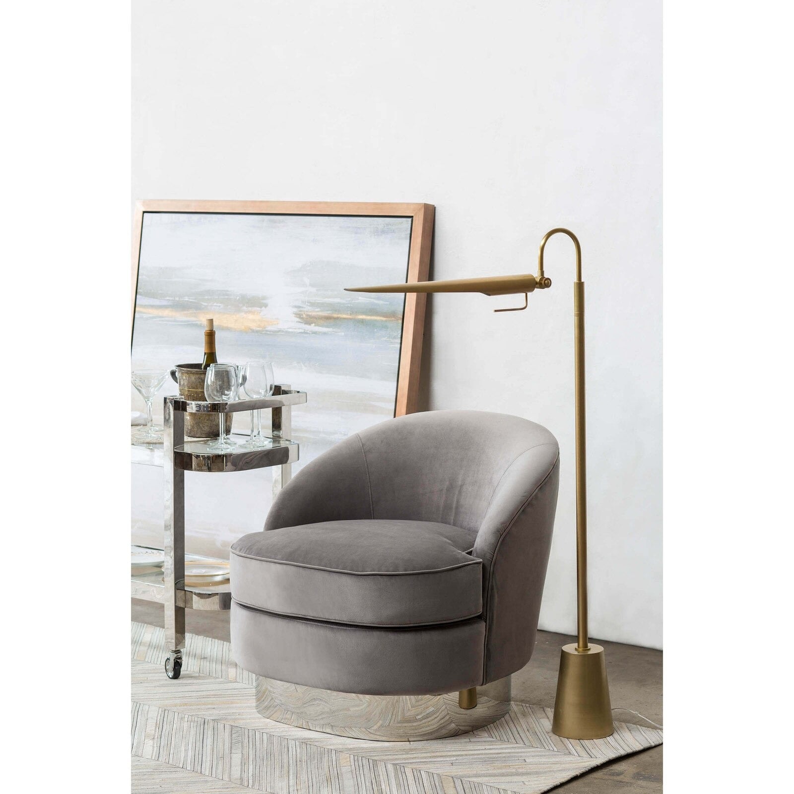 Raven Floor Lamp - Thumbnail 3