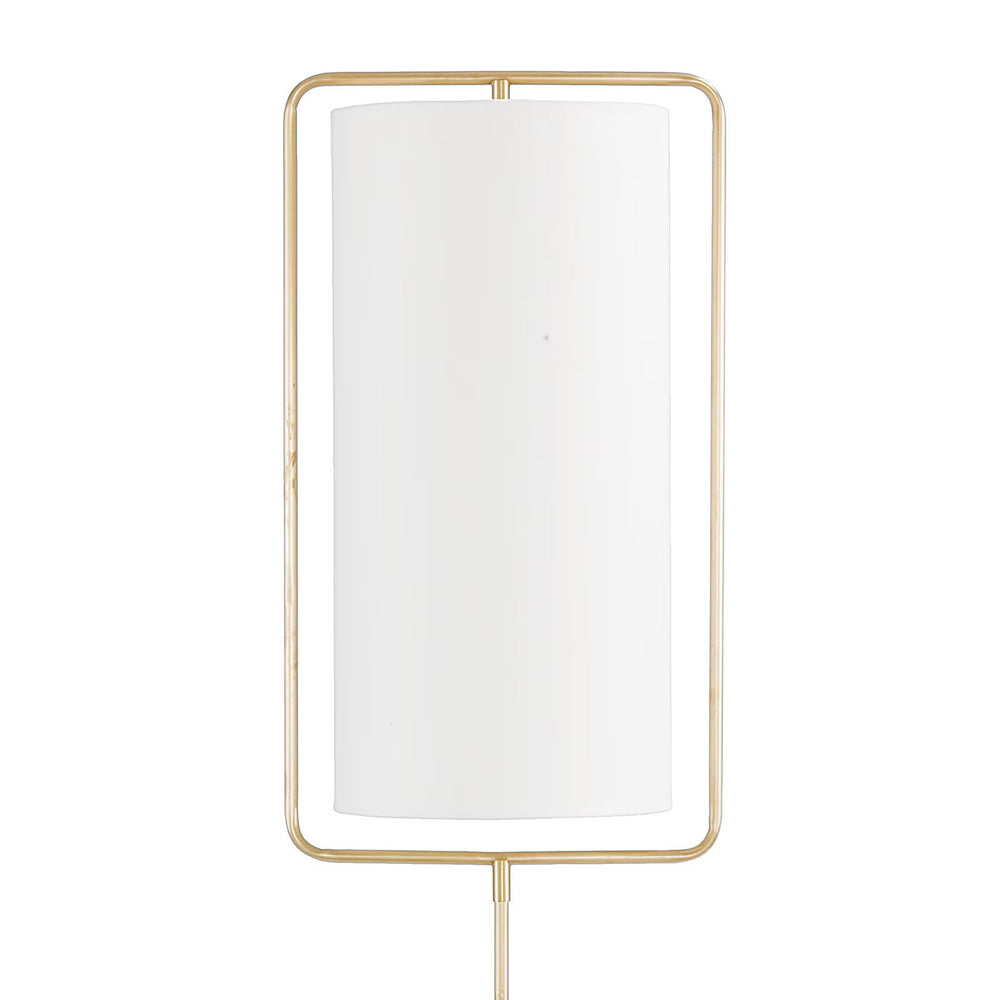 
                      
                        Geo Rectangle Floor Lamp (Natural Brass).
                      
                    