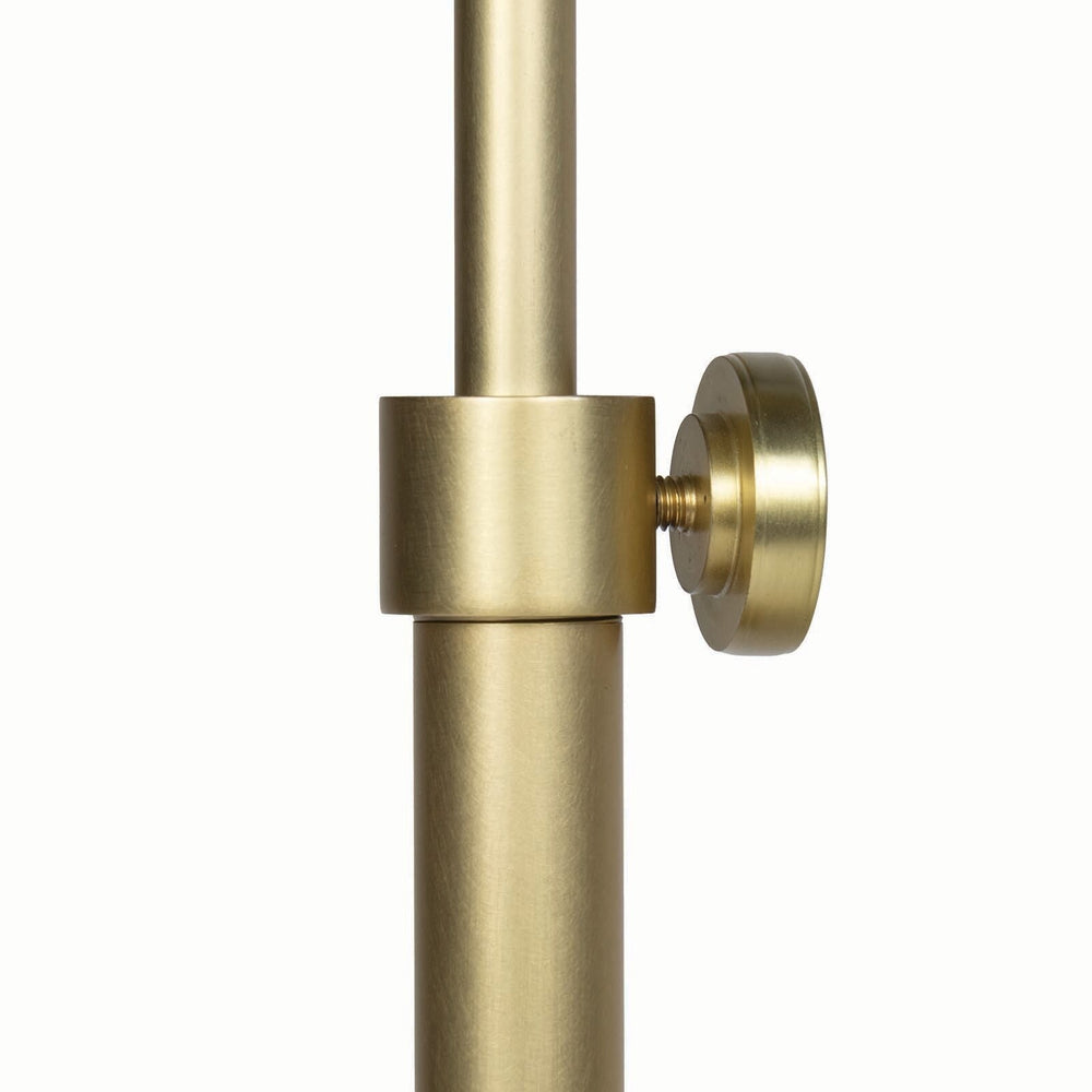 
                      
                        Vest Floor Lamp (White and Natural Brass)
                      
                    
