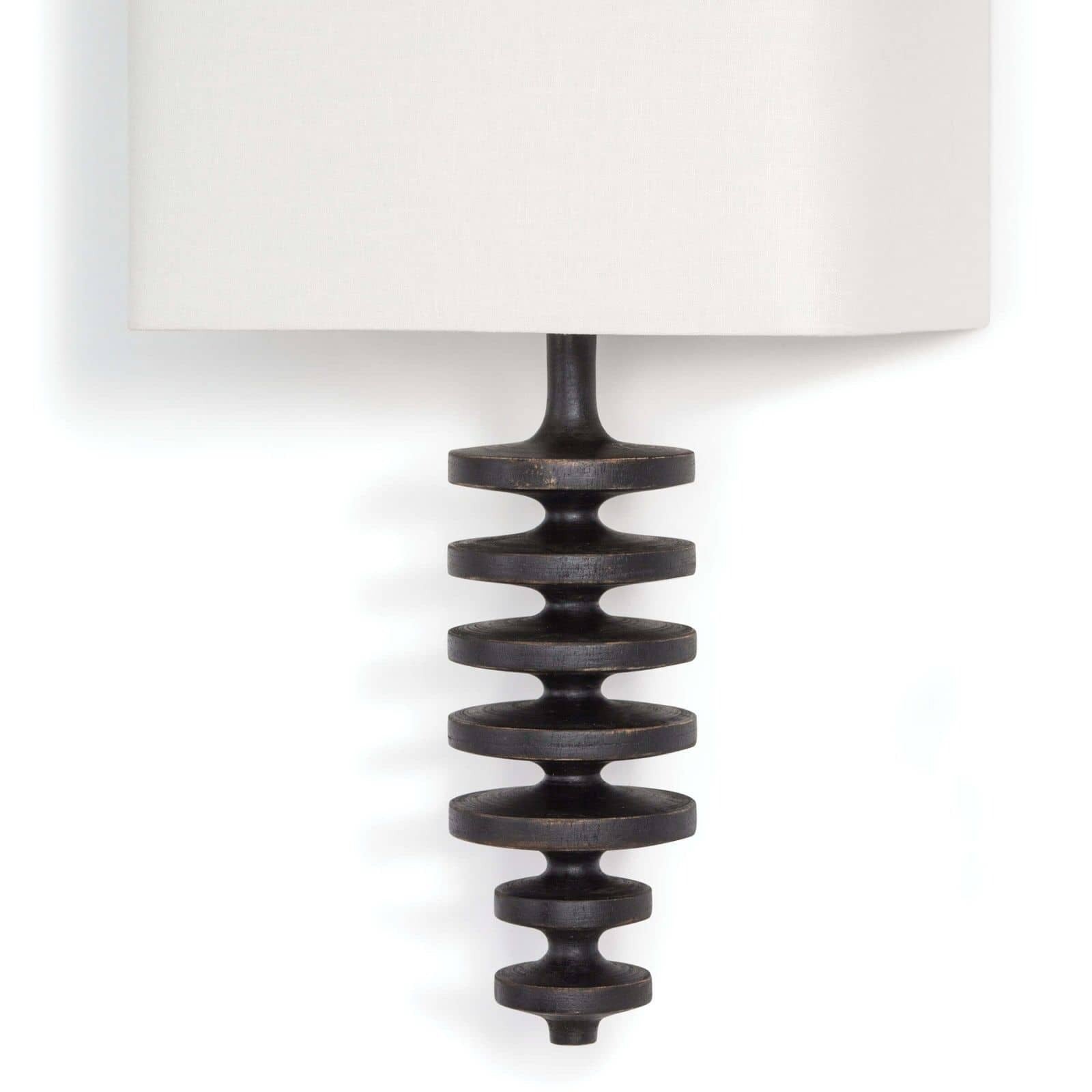 Fishbone One Light Wall Sconce White - Thumbnail 5