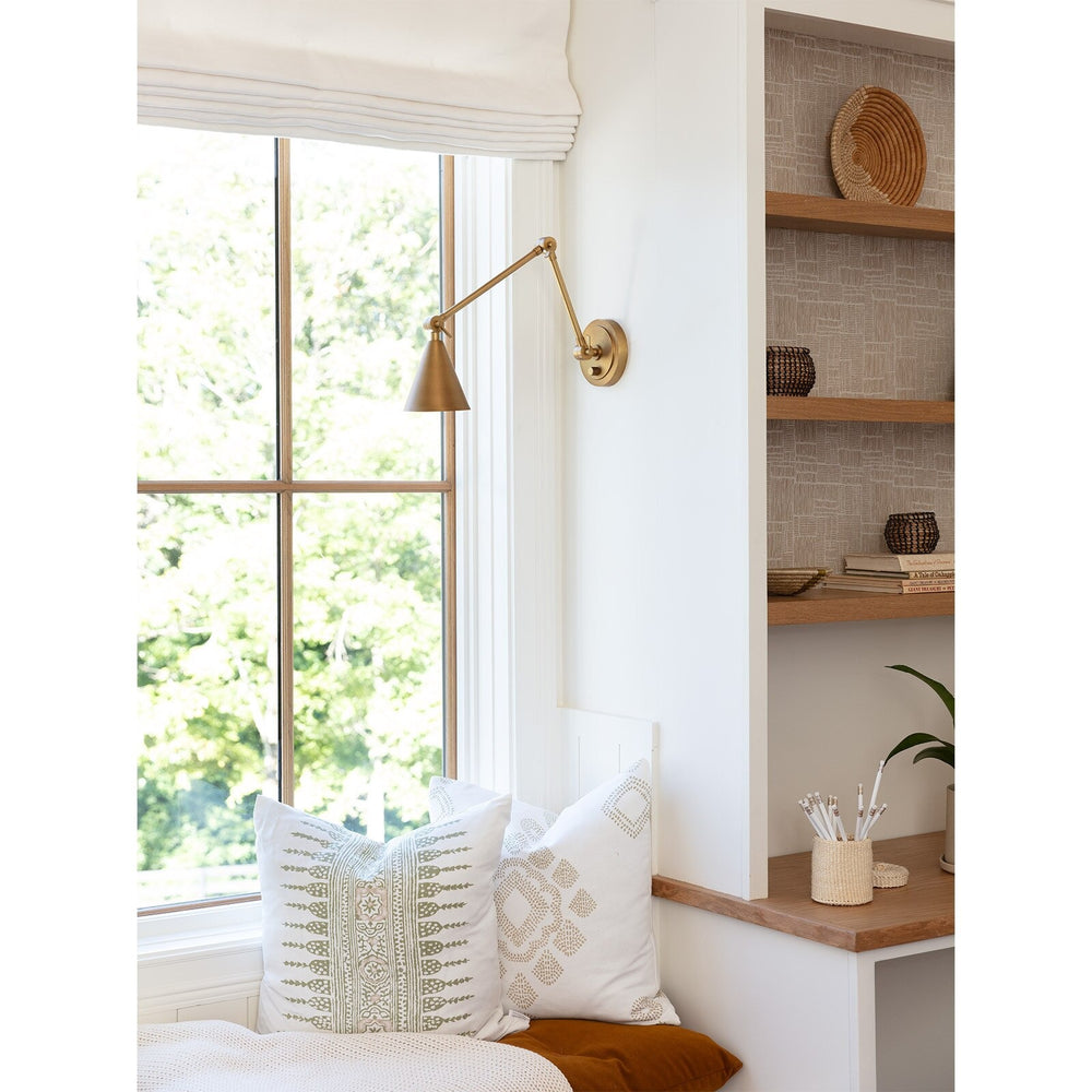
                      
                        Sal Task Sconce (Natural Brass)
                      
                    