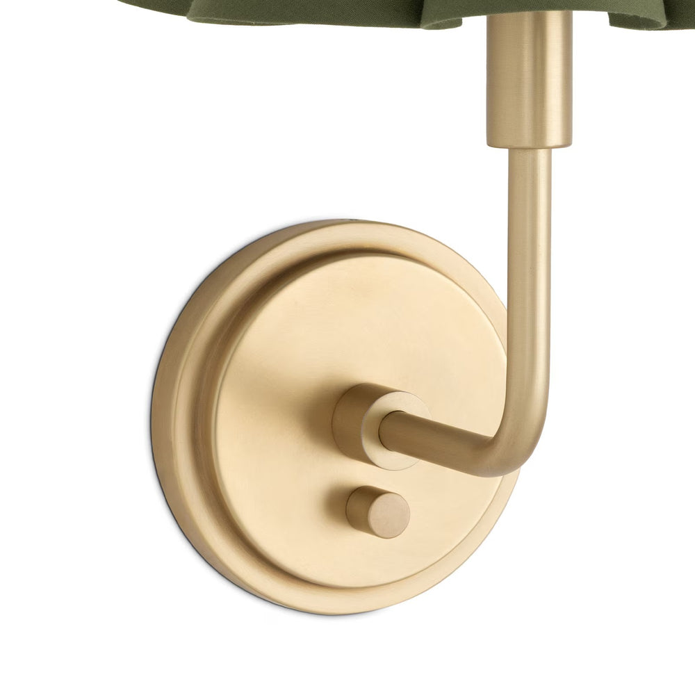 
                      
                        Polly Sconce Single - Natural Brass
                      
                    