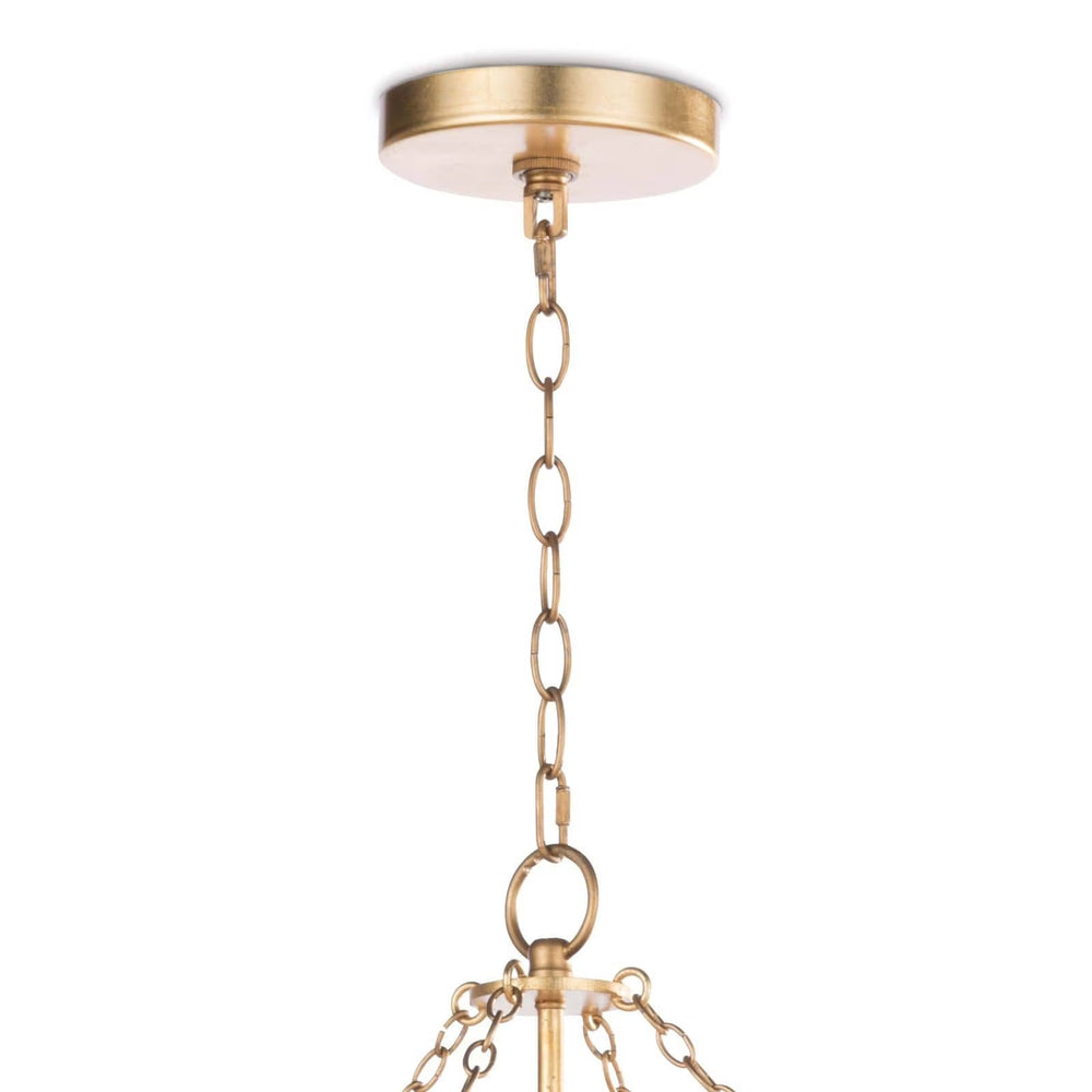 
                      
                        Cheshire Basin Chandelier (Gold Leaf).
                      
                    