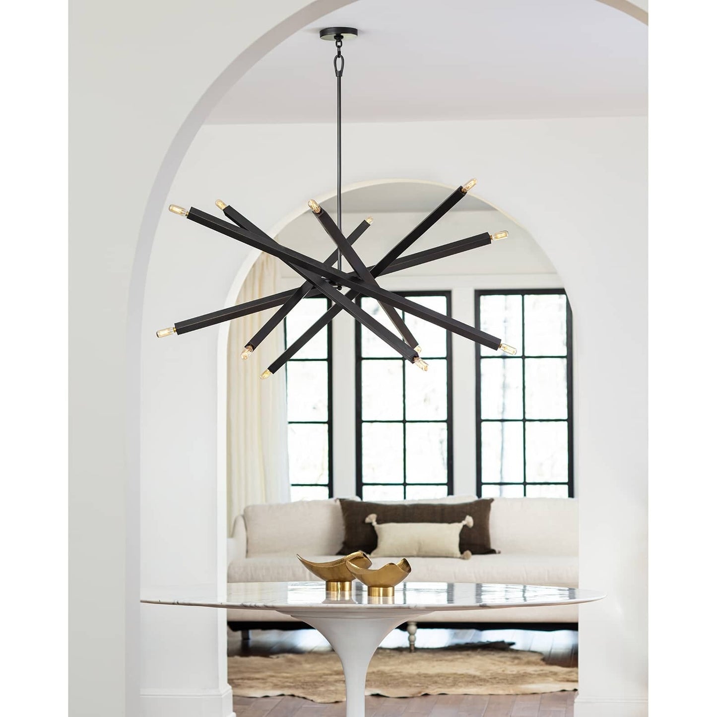 Viper Chandelier (Polished Nickel)