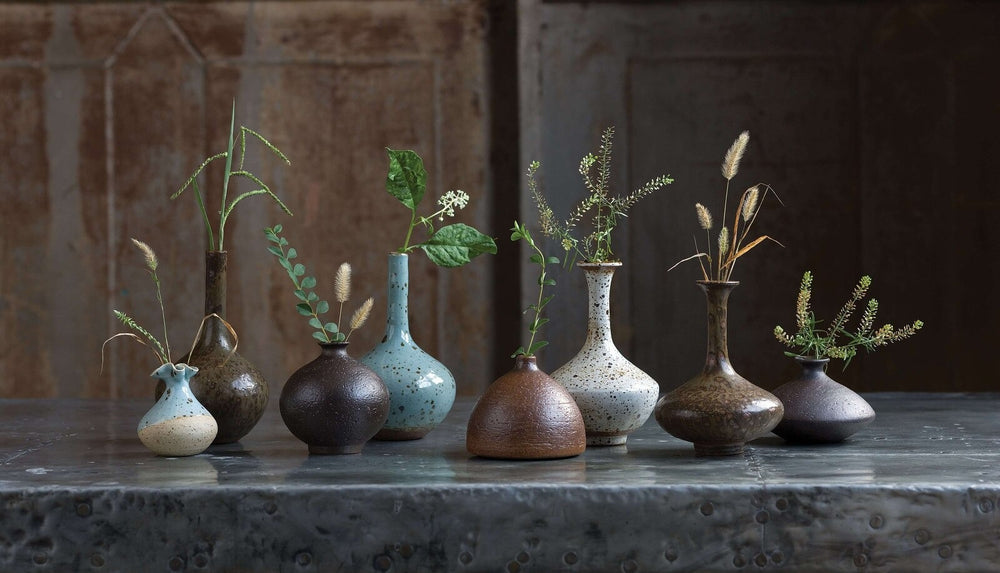 Porcelain Bud Vases (Set of 8).