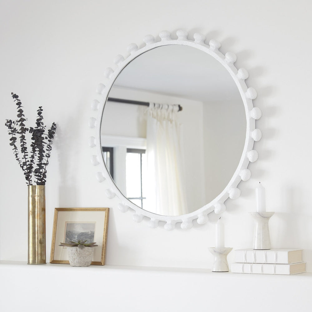 Klein Marble Candle Holder Set (White)