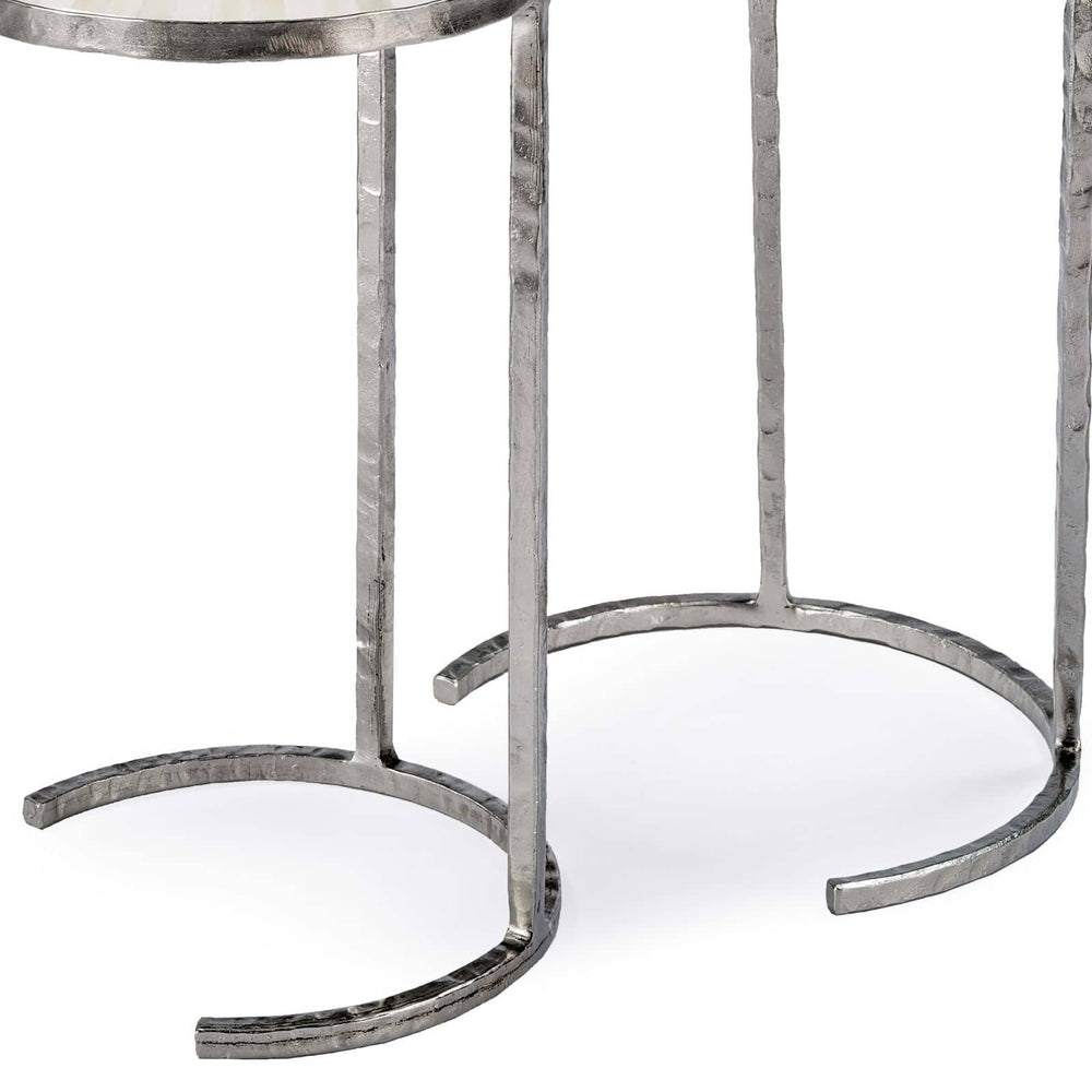 
                      
                        Bone Veneer Nesting Tables.
                      
                    