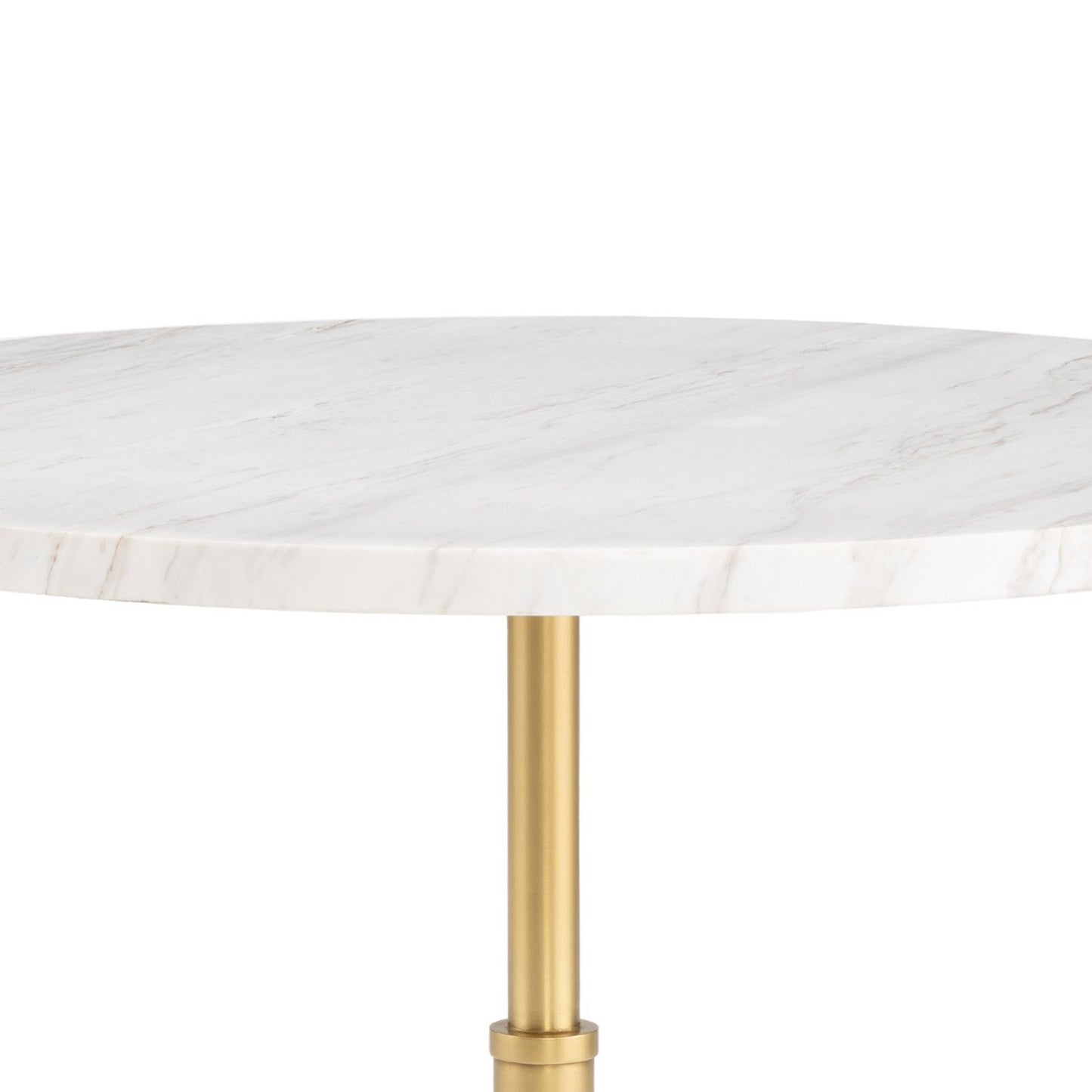 Myles Accent Table Large (Natural Brass)