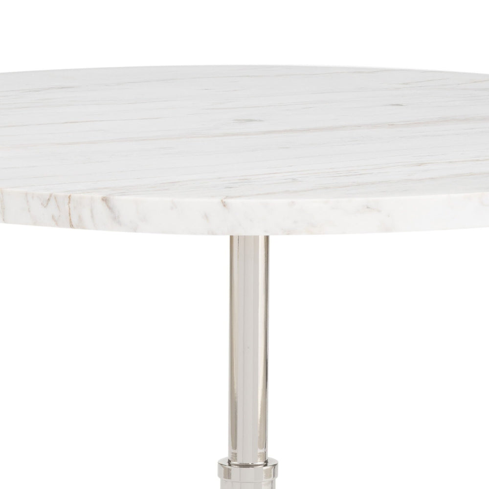 Myles Accent Table Large (Polished Nickel)