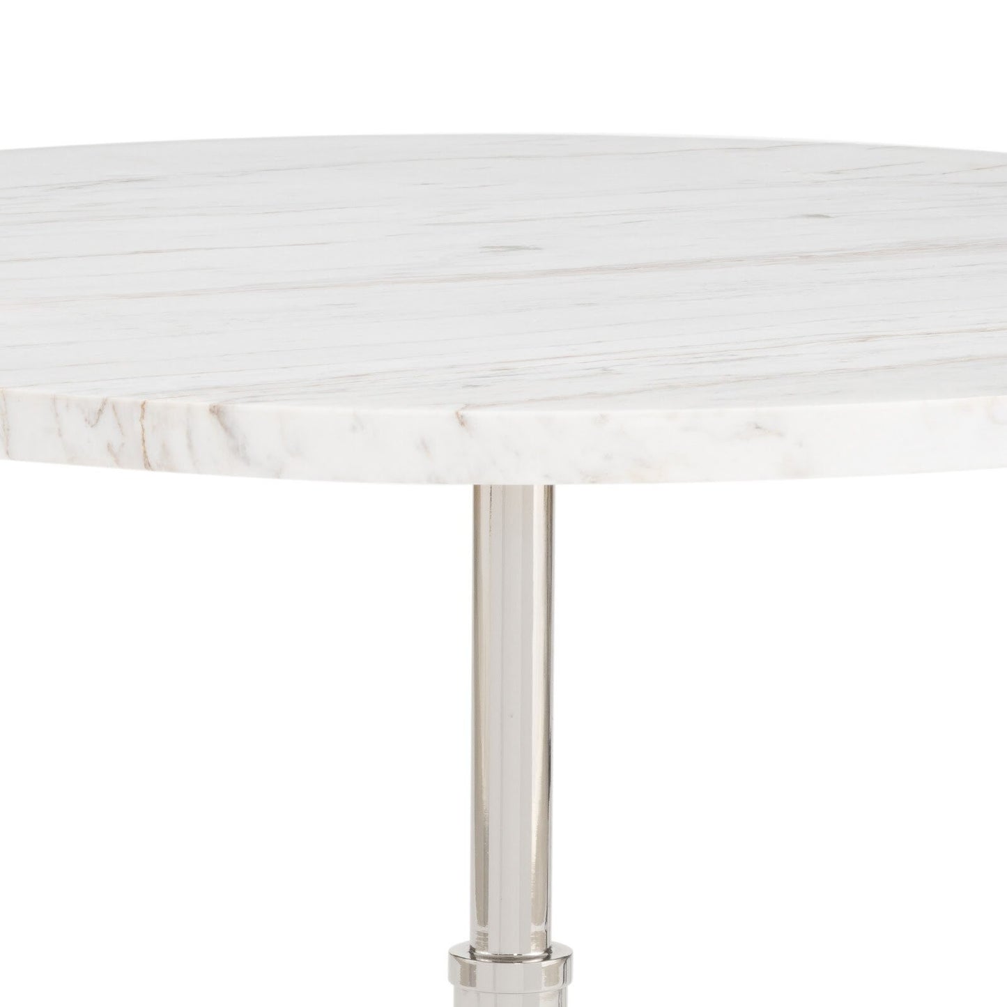 Myles Accent Table Large (Polished Nickel)