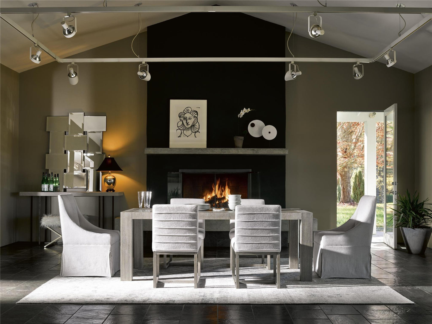 Carter Side Chair - Flint