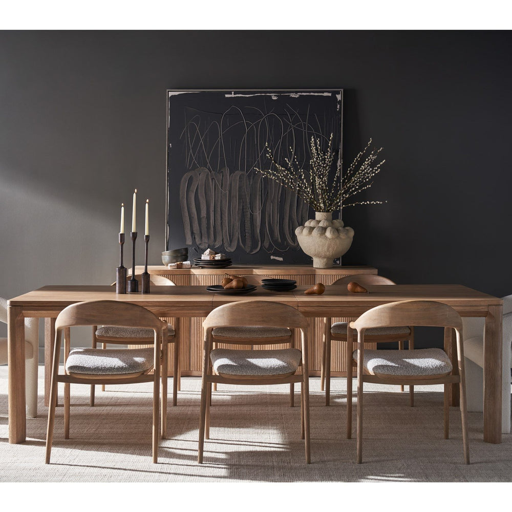 Echo Dining Arm Chair - Natural Oak