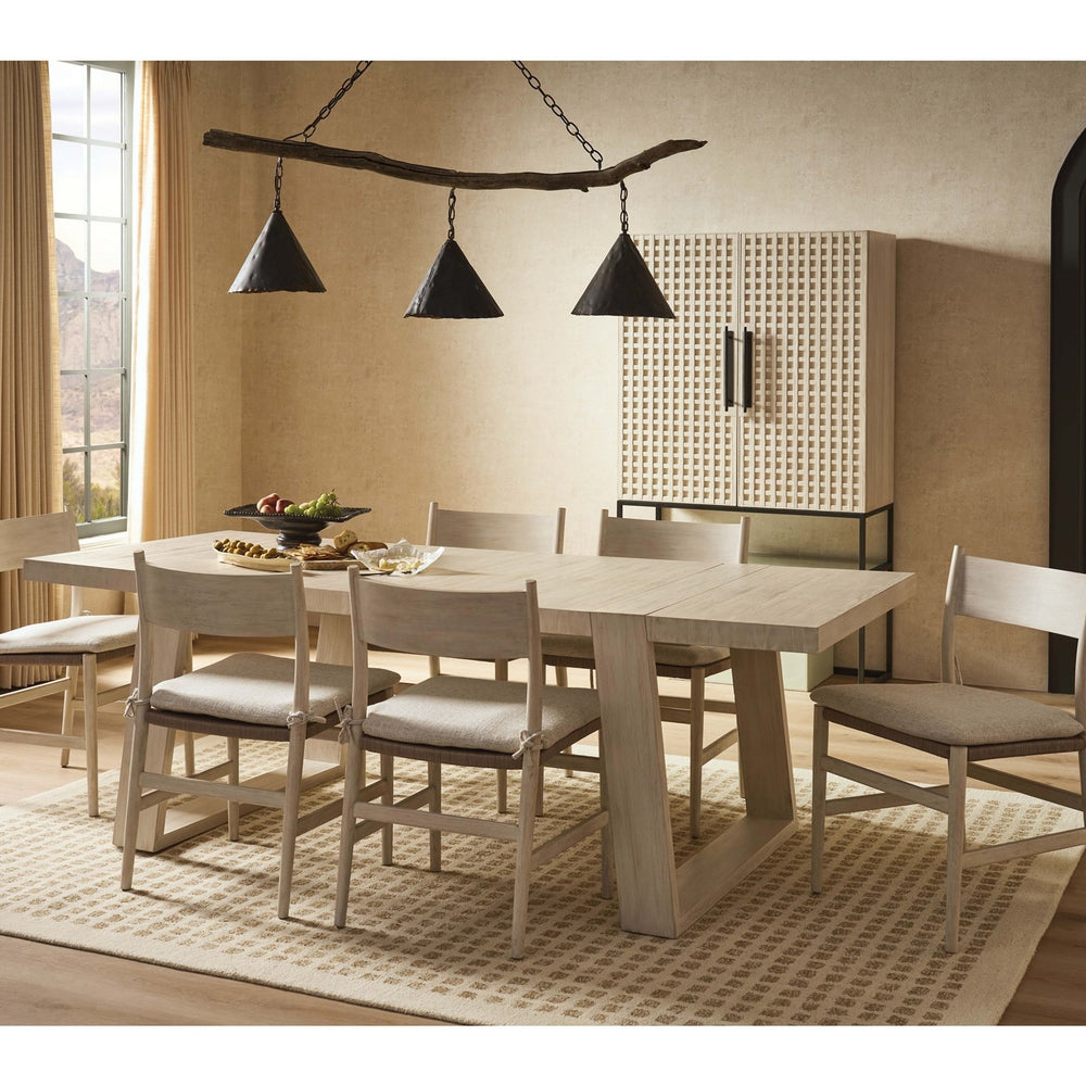 River Rock Wood Back Side Chair