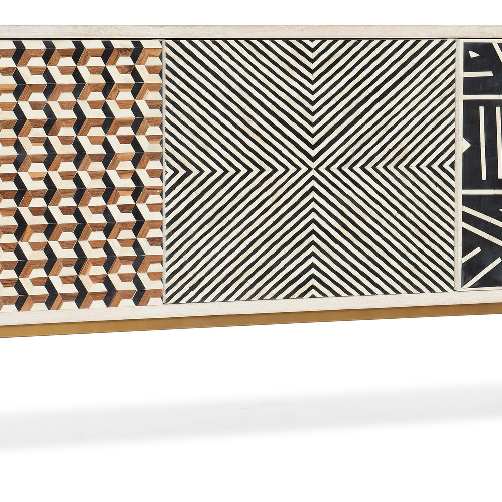 Commerce & Market Jaiden Three Door Credenza