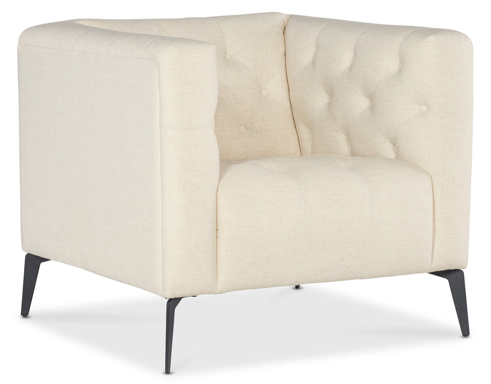 Nicolla Stationary Chair - Baldwin Natural