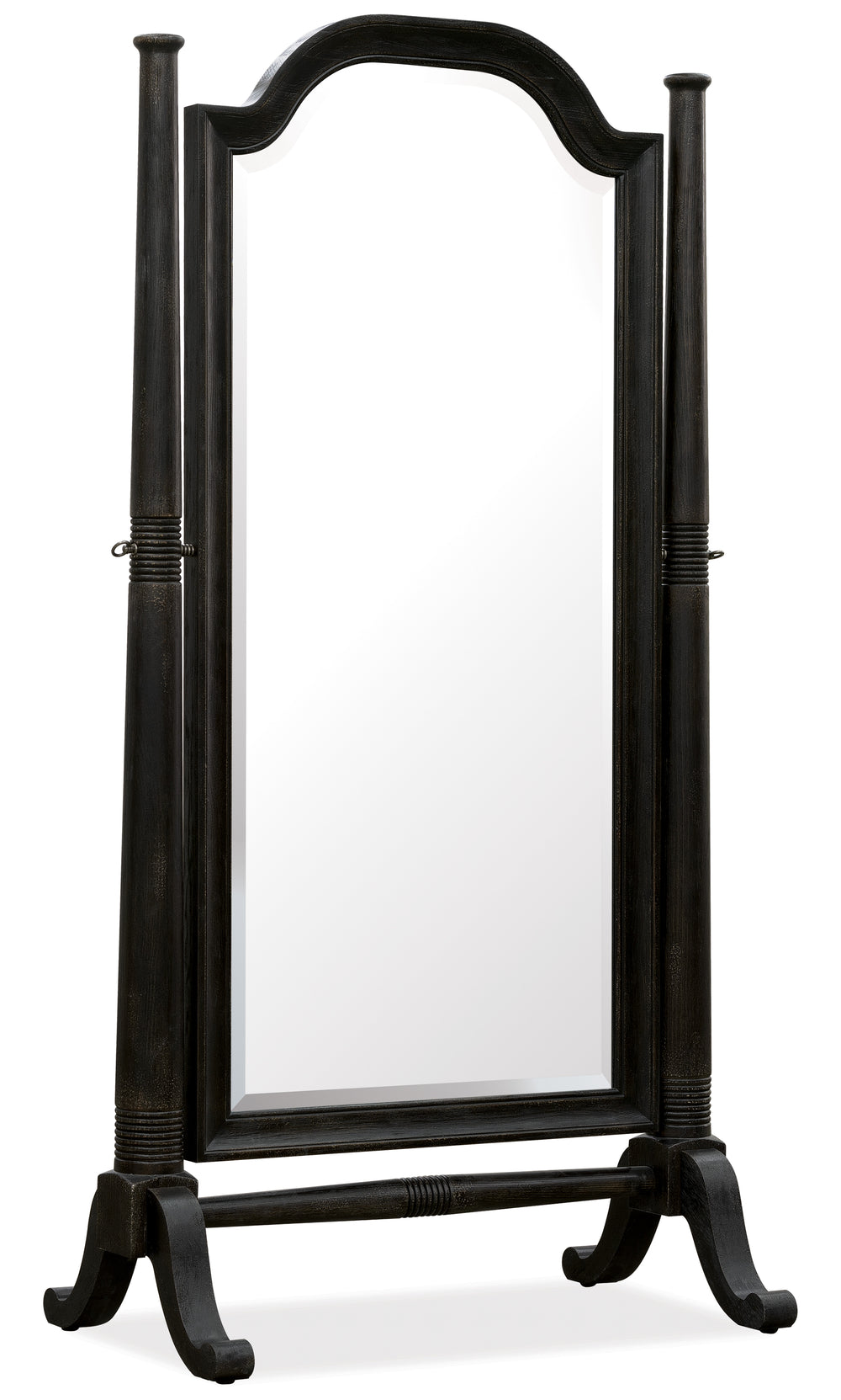 Americana Floor Mirror - Black