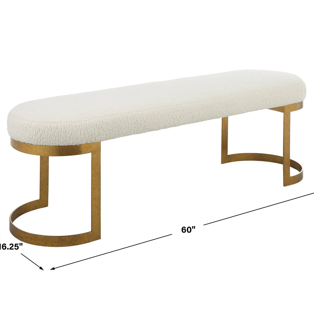 
                      
                        Infinity Gold Bench - #shop_name Benches & Ottomans & Stools
                      
                    