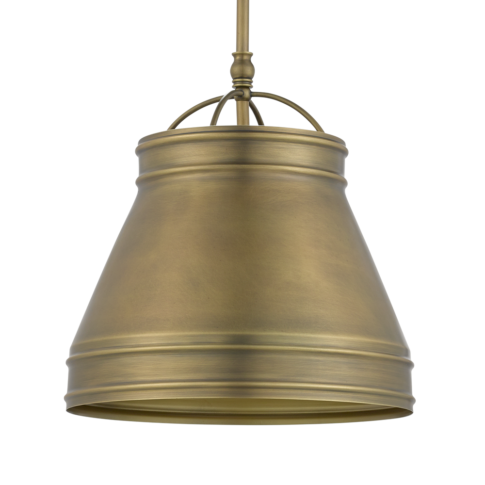 
                      
                        Lumley Brass Pendant.
                      
                    