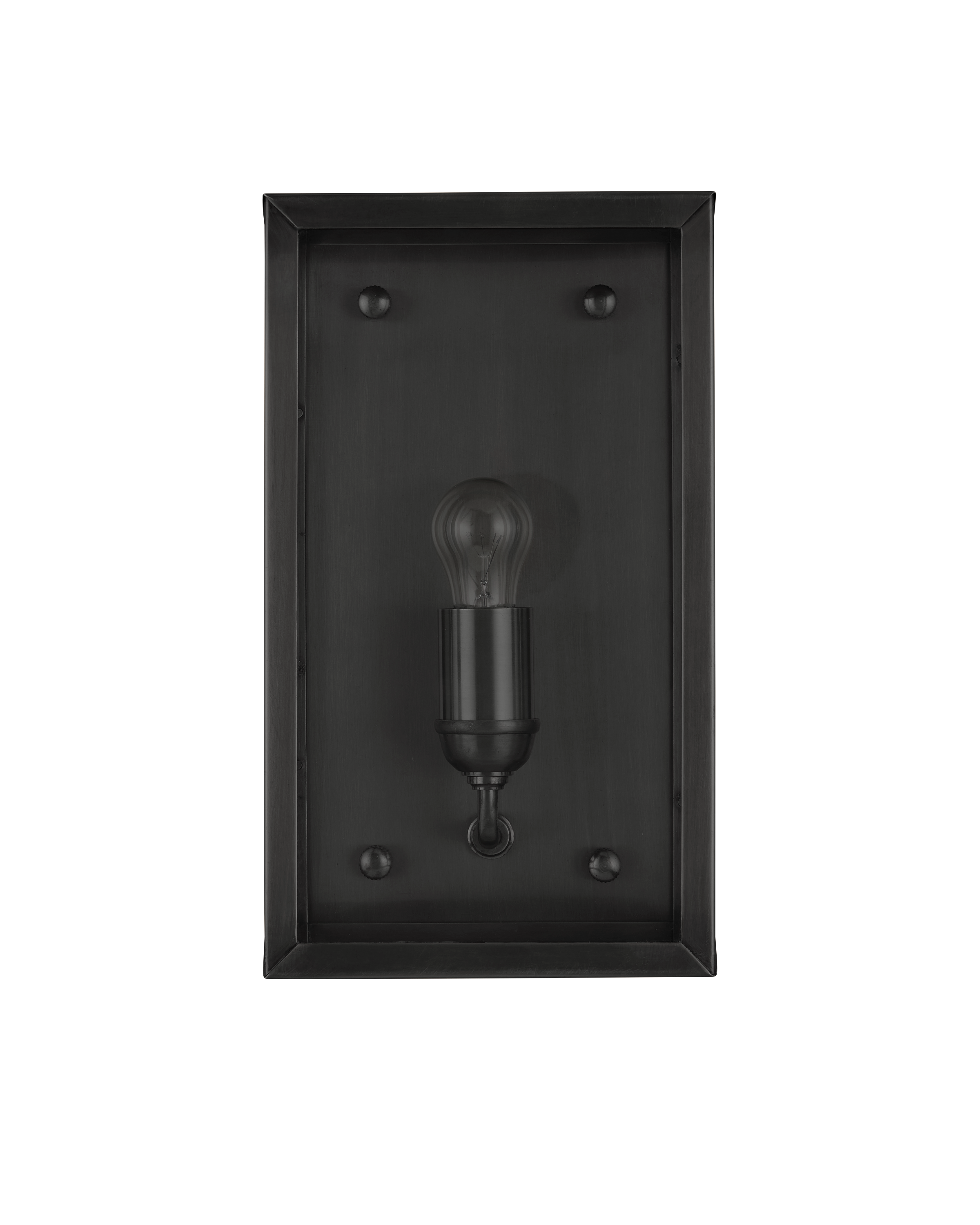 Royster Black Outdoor Wall Sconce - Thumbnail 4