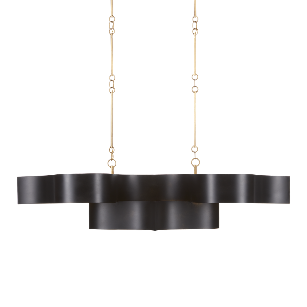 
                      
                        Grand Lotus Oval Black Chandelier
                      
                    