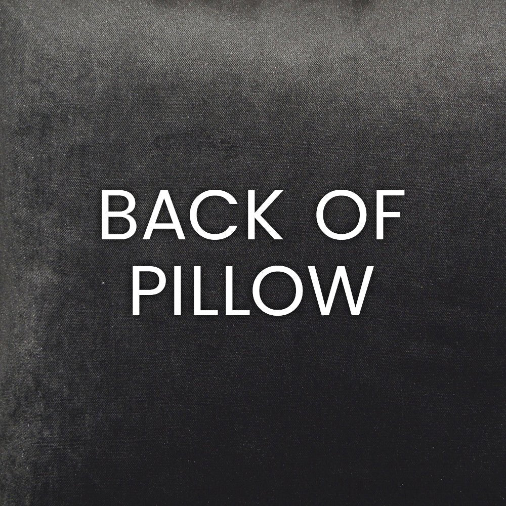 Jefferson Pillow - Charcoal - 24" x 24" - #shop_name Pillows