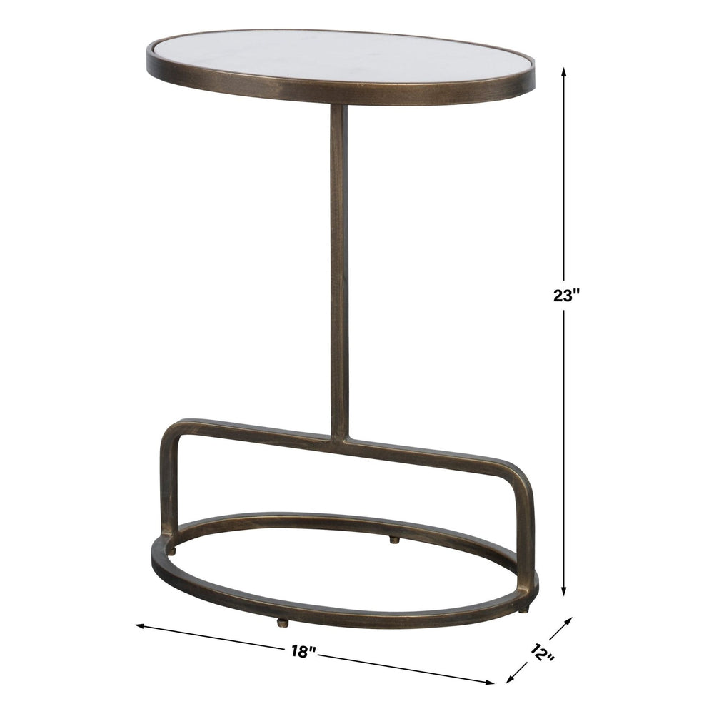 
                      
                        Jessenia White Marble Accent Table - #shop_name End Tables & Accent Tables
                      
                    