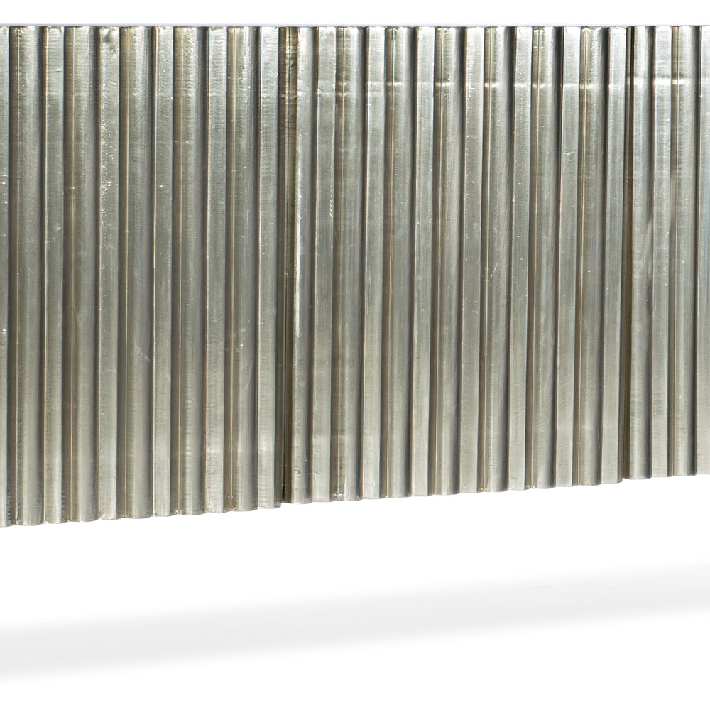 German Silver Entertainment Console.