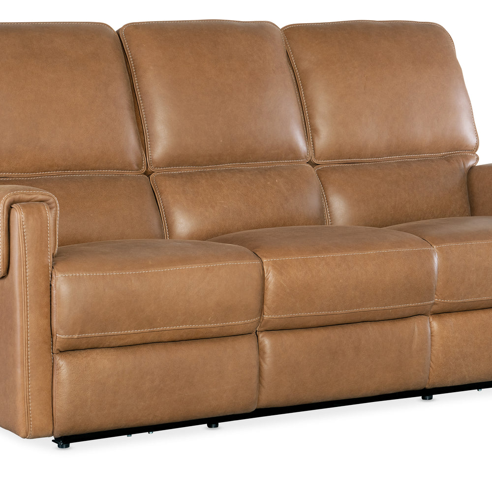 Somers Sofa with Power Recline & Power Headrest - Denver Coffee