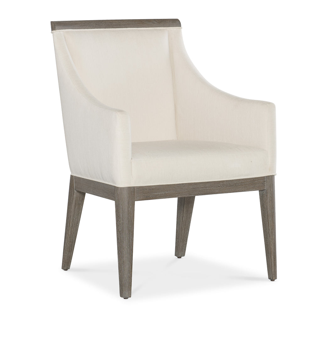 Modern Mood Upholstered Arm Chairch - Mink