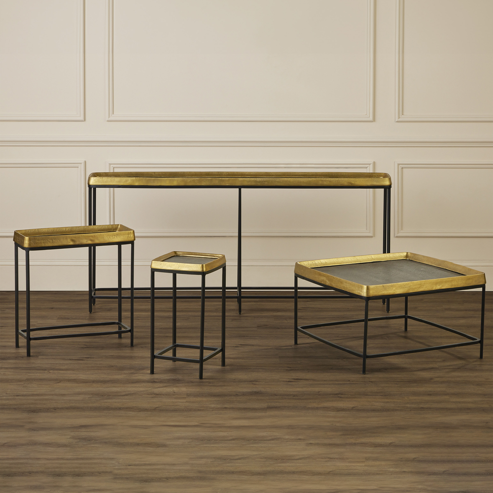 
                      
                        Tanay Brass Side Table
                      
                    