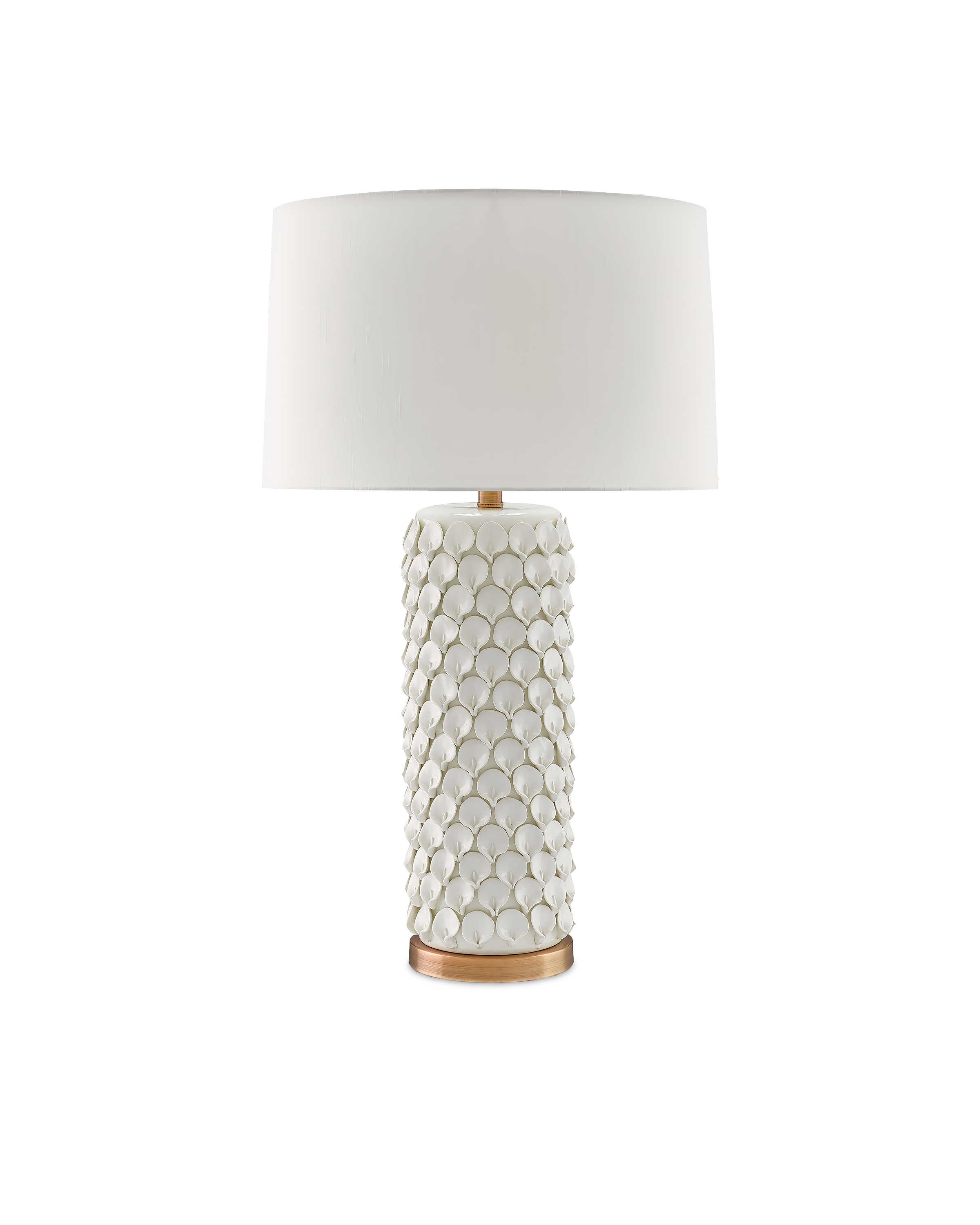 Calla Lily White Table Lamp