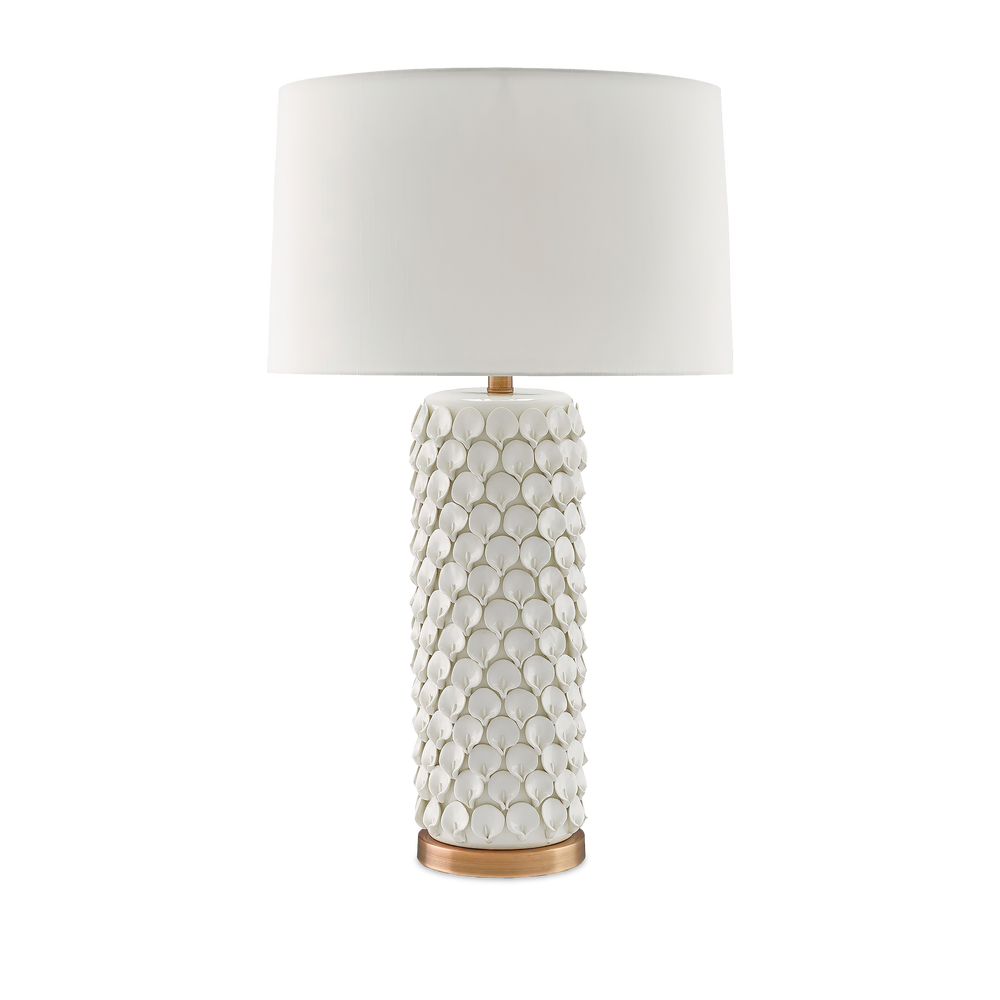 
                      
                        Calla Lily White Table Lamp.
                      
                    