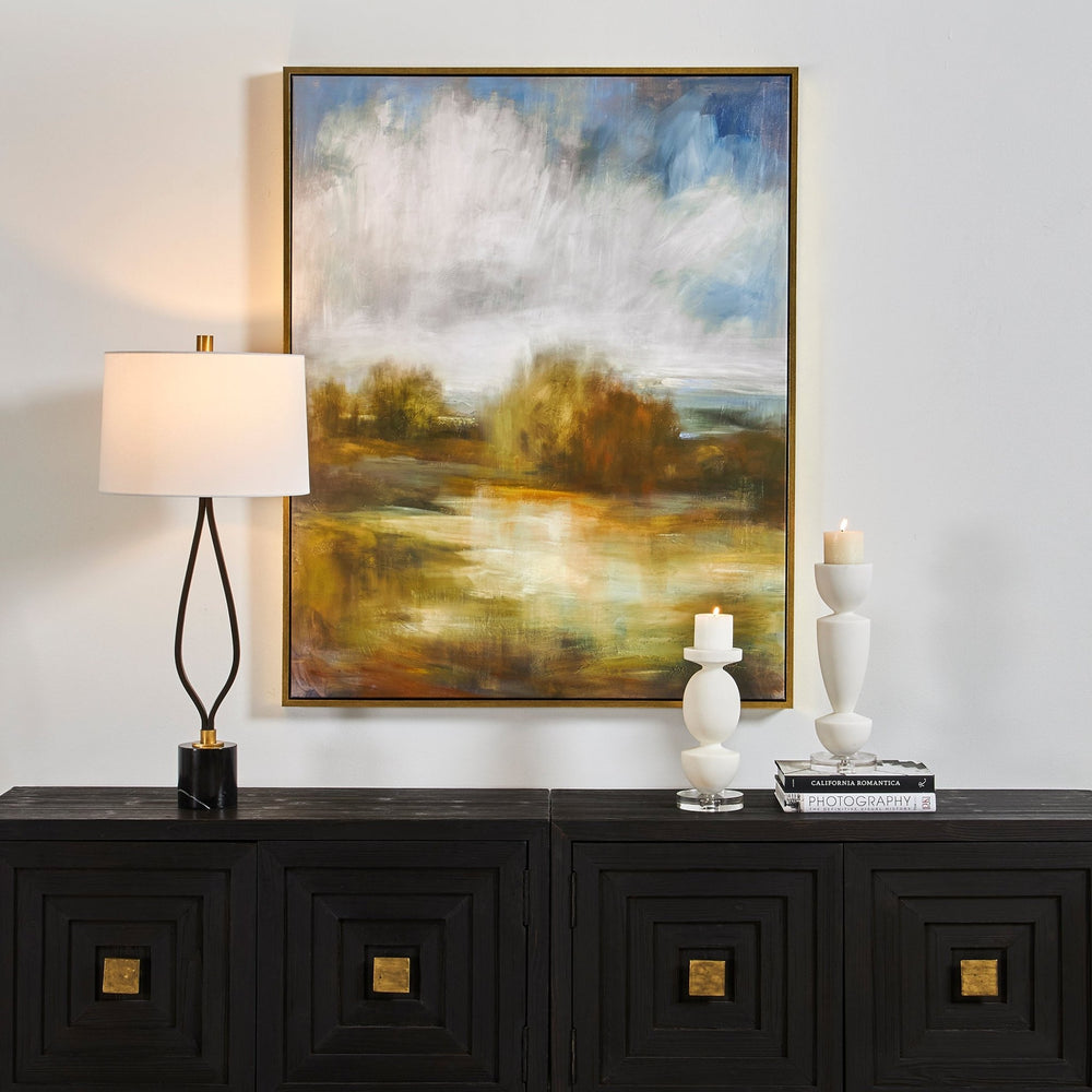 John's Field Framed Landscape Art - #shop_name Art