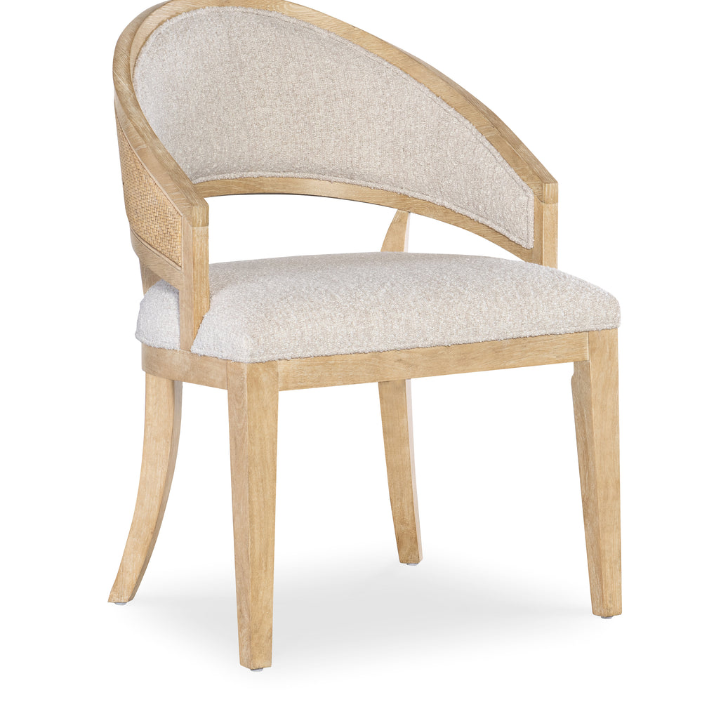 Retreat Cane Barrel Back Chair - Dune