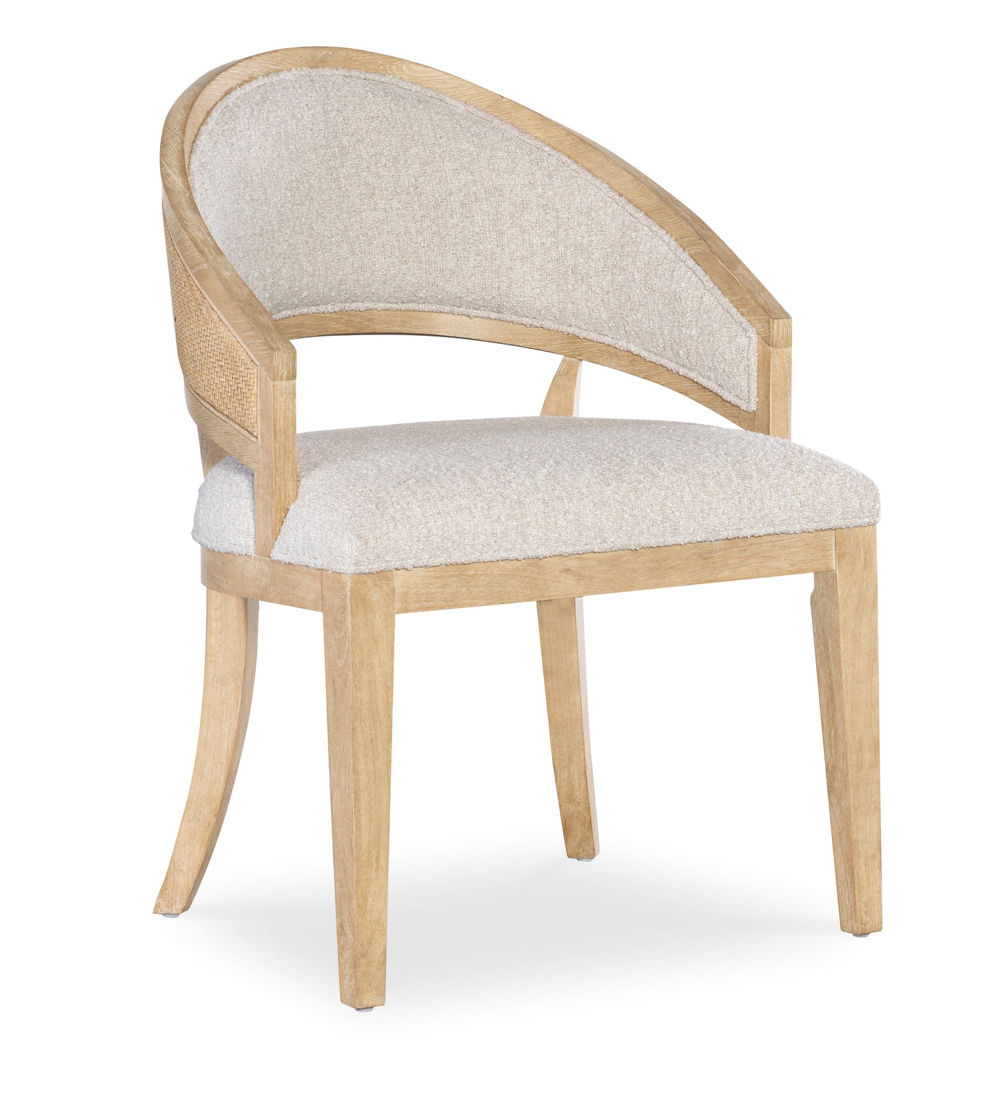 Retreat Cane Barrel Back Chair - Dune