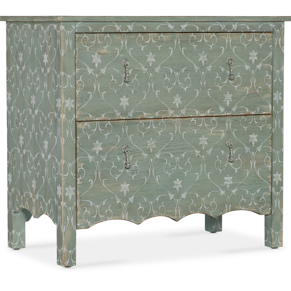 Americana Two-Drawer Accent Chest